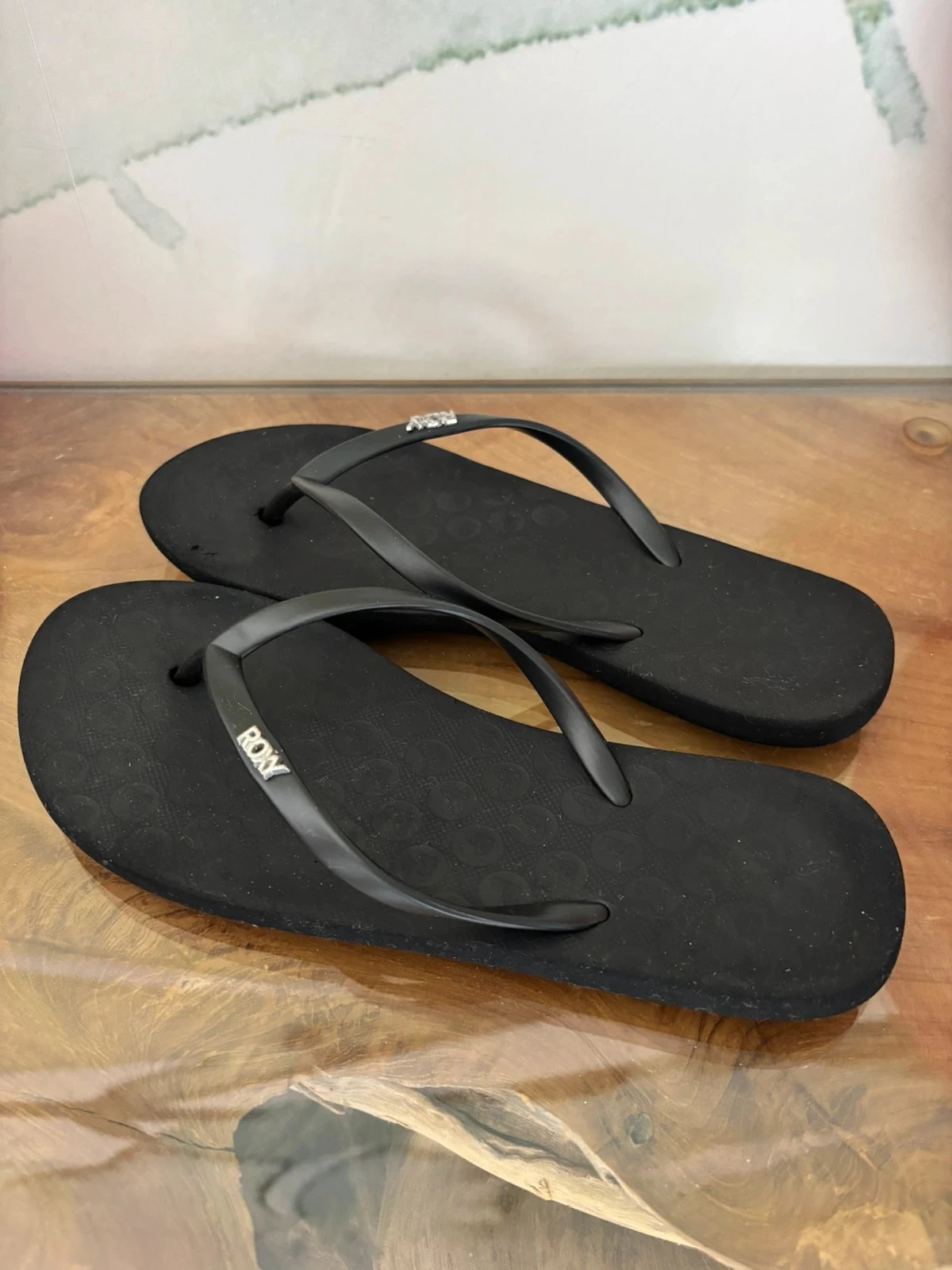 Sandalias tobilleras negras Roxy mujer 37 – photo 3